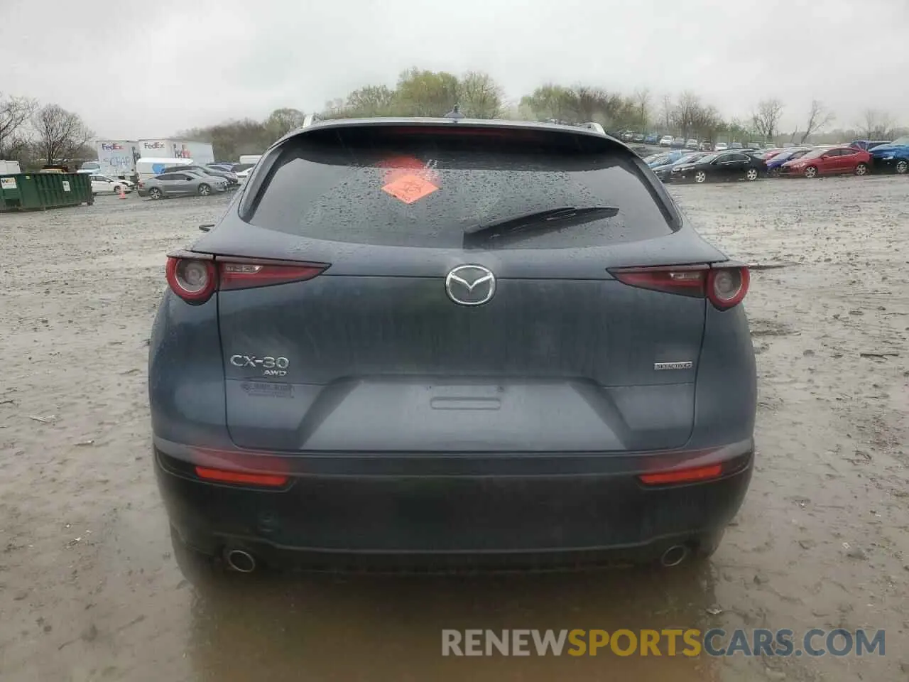 6 fotografías del automóvil dañado 3MVDMBEM7LM114168 MAZDA CX30 2020