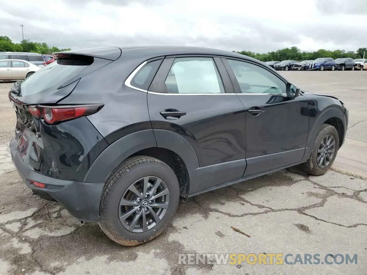 3 fotografías del automóvil dañado 3MVDMAAL5MM303863 MAZDA CX30 2021