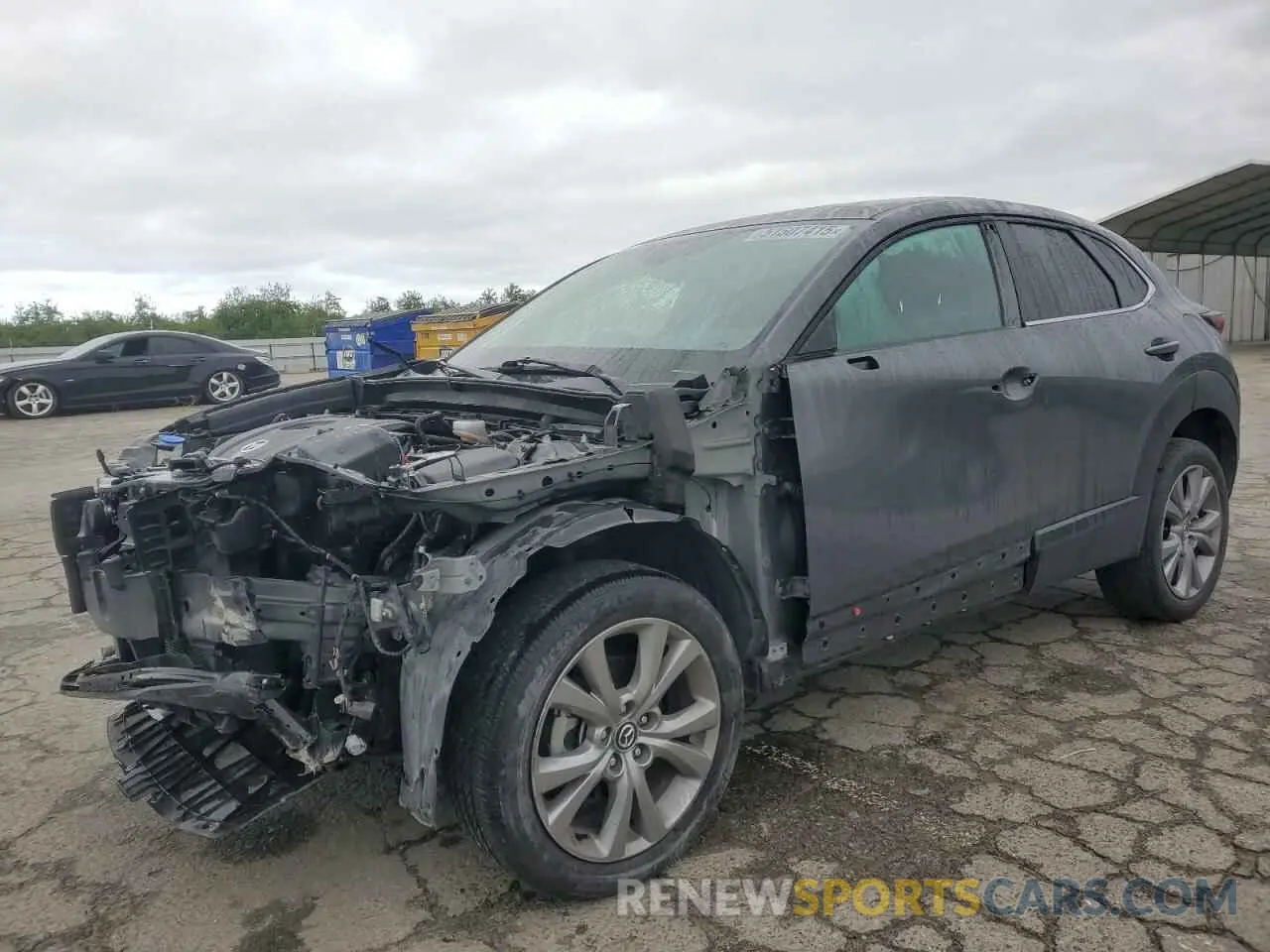 1 fotografías del automóvil dañado 3MVDMABL3MM220186 MAZDA CX30 2021