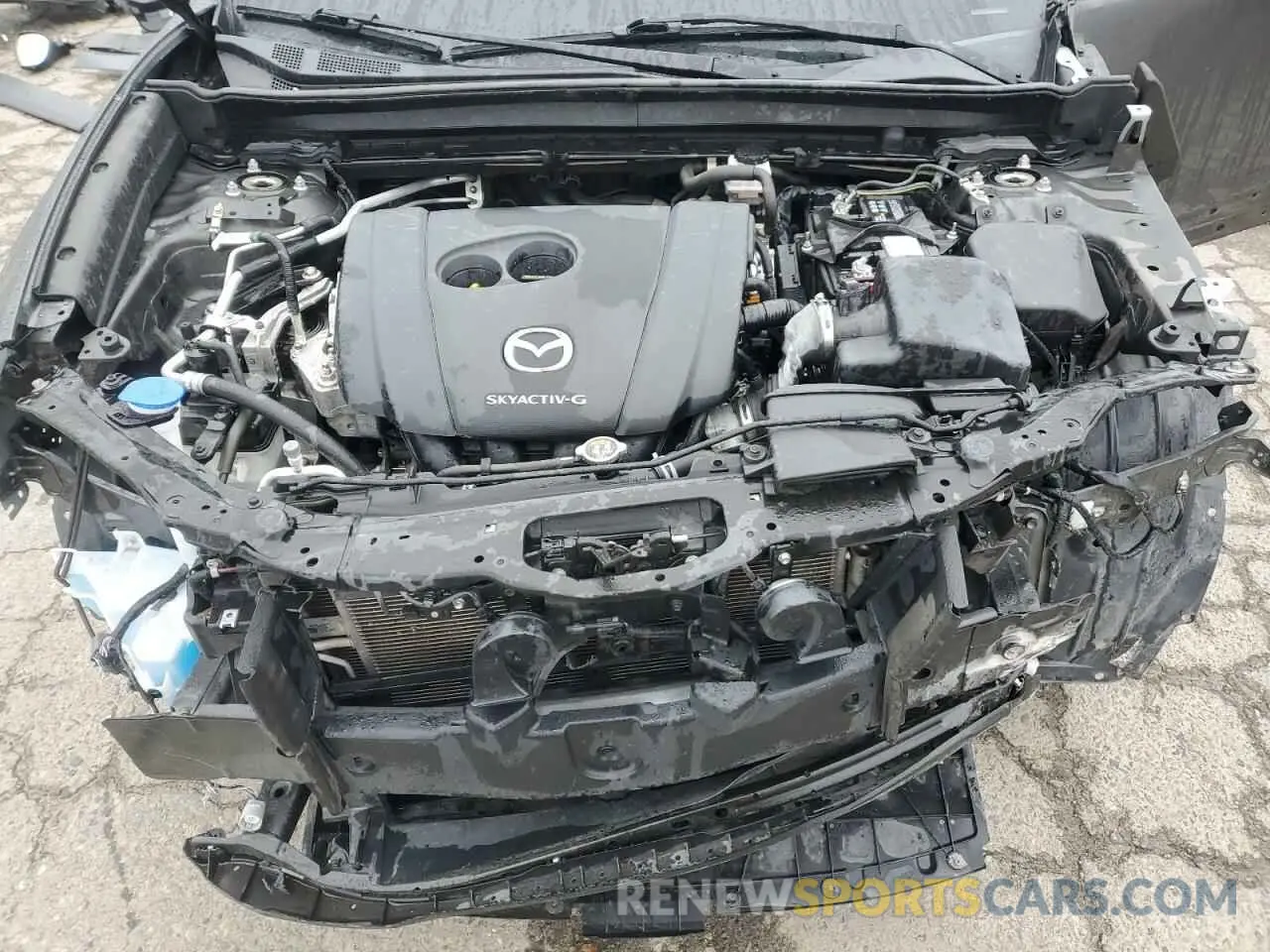 11 fotografías del automóvil dañado 3MVDMABL3MM220186 MAZDA CX30 2021