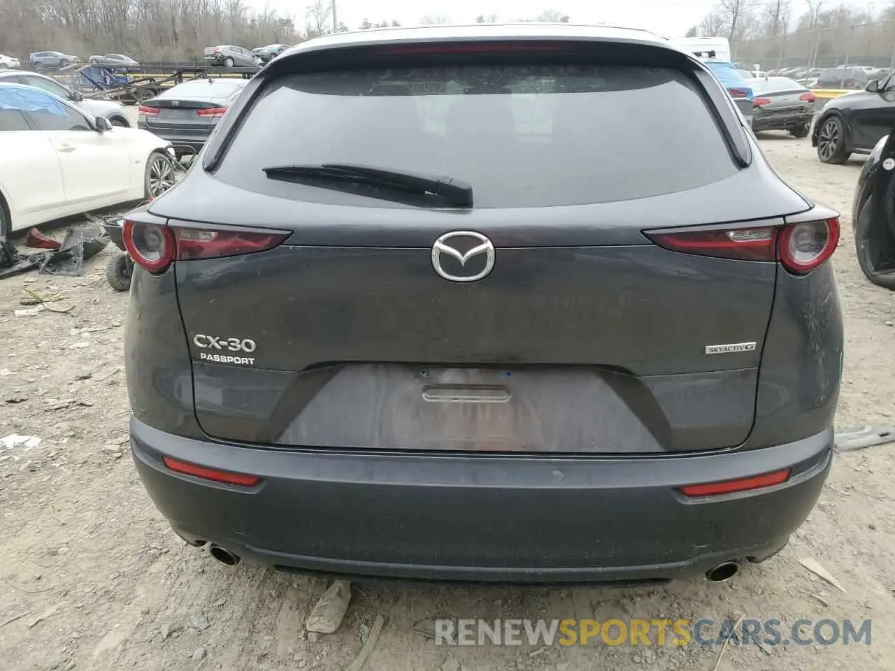 6 fotografías del automóvil dañado 3MVDMABL5MM213160 MAZDA CX30 2021