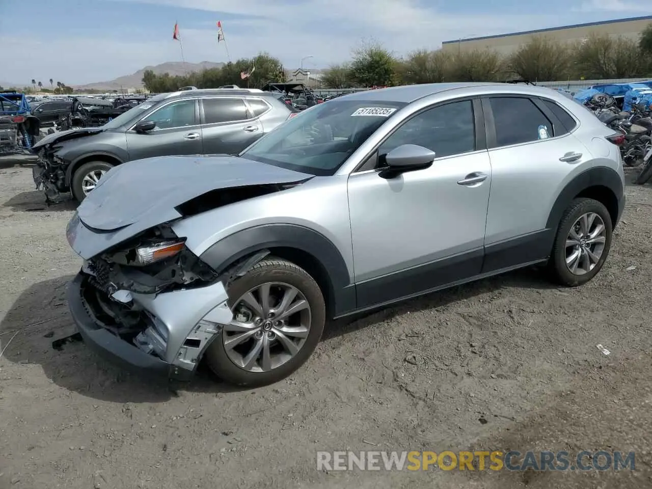 1 fotografías del automóvil dañado 3MVDMABLXMM256327 MAZDA CX30 2021