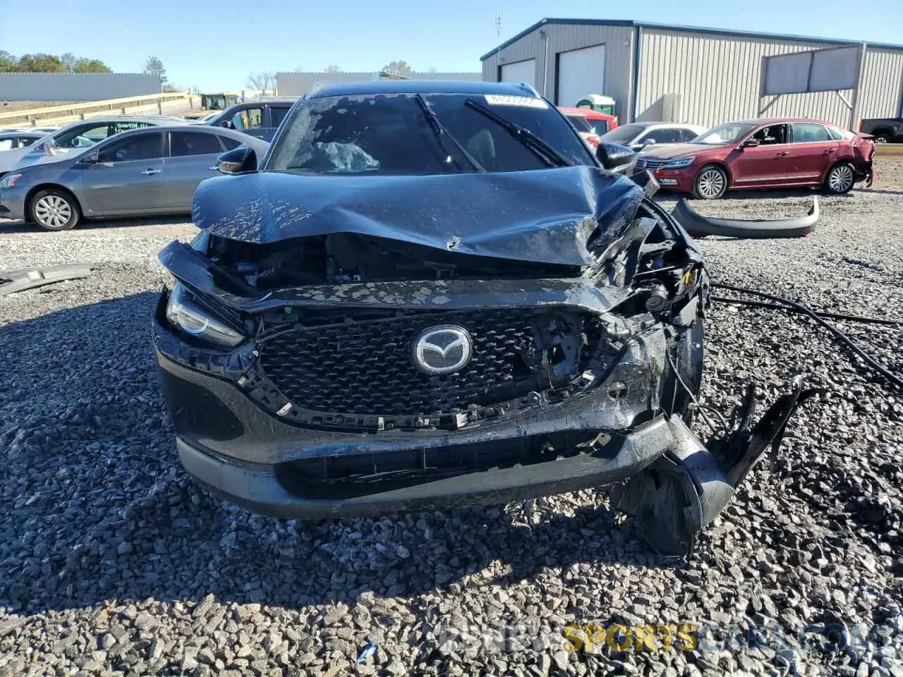 5 fotografías del automóvil dañado 3MVDMBAY0MM311726 MAZDA CX30 2021