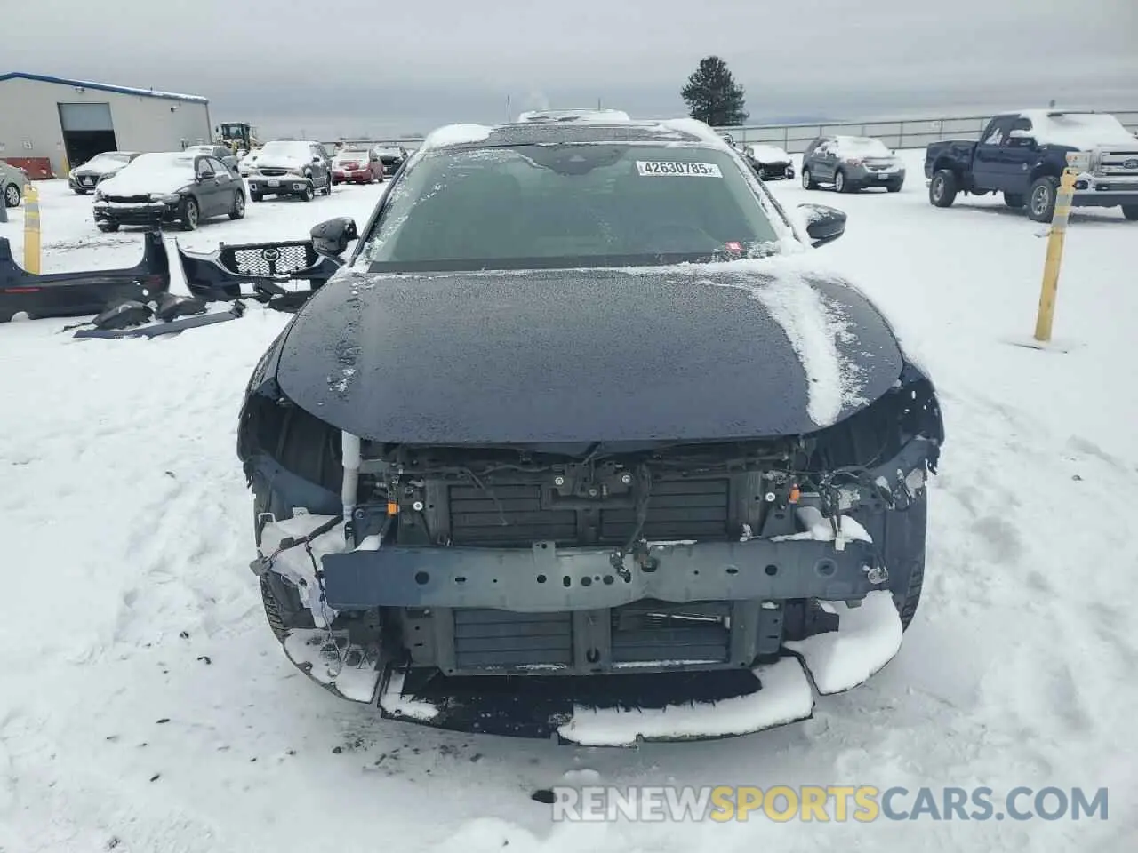 5 fotografías del automóvil dañado 3MVDMBAYXMM264754 MAZDA CX30 2021