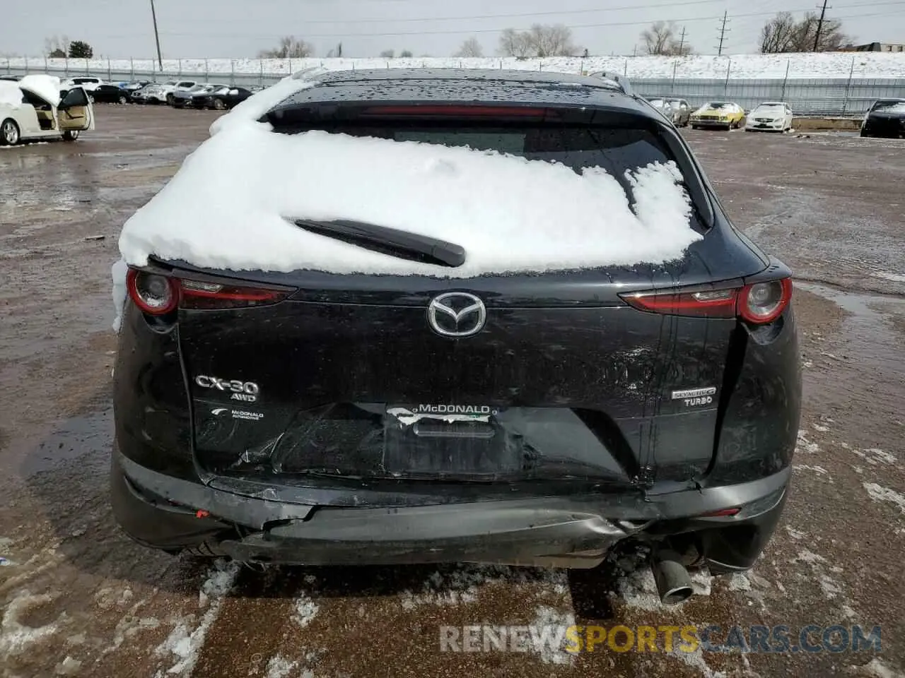 6 fotografías del automóvil dañado 3MVDMBAYXMM309787 MAZDA CX30 2021