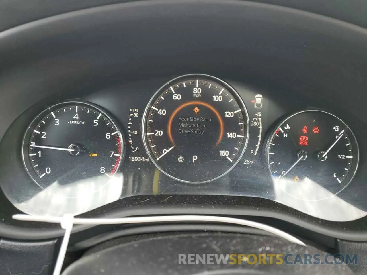 9 fotografías del automóvil dañado 3MVDMBAYXMM309787 MAZDA CX30 2021
