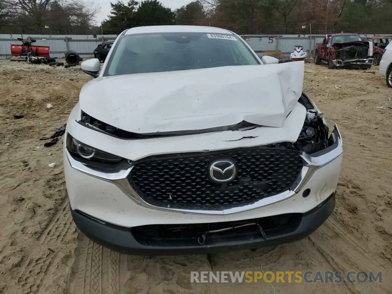5 fotografías del automóvil dañado 3MVDMBBL1MM213629 MAZDA CX30 2021