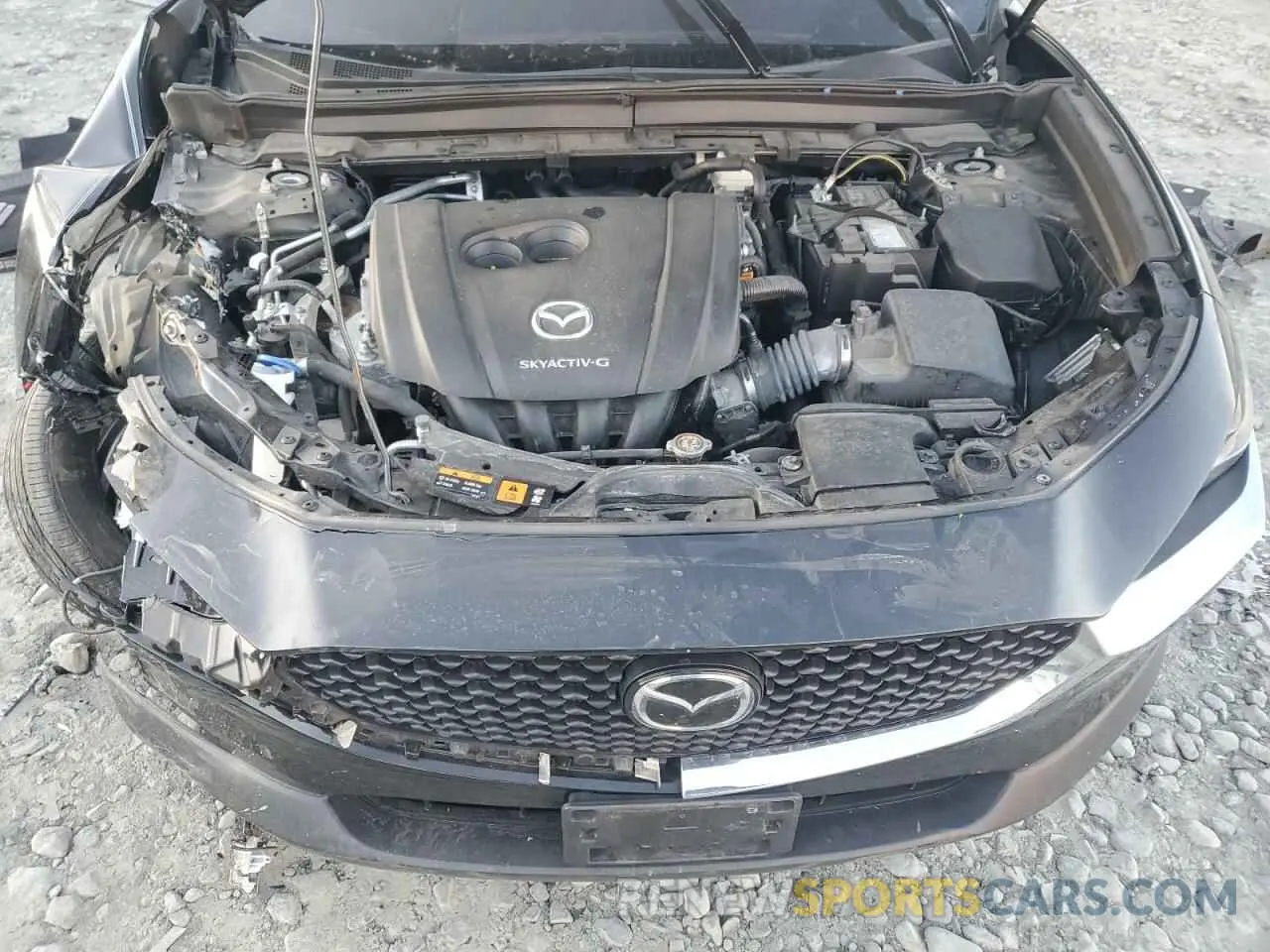 12 fotografías del automóvil dañado 3MVDMBBL8MM313064 MAZDA CX30 2021