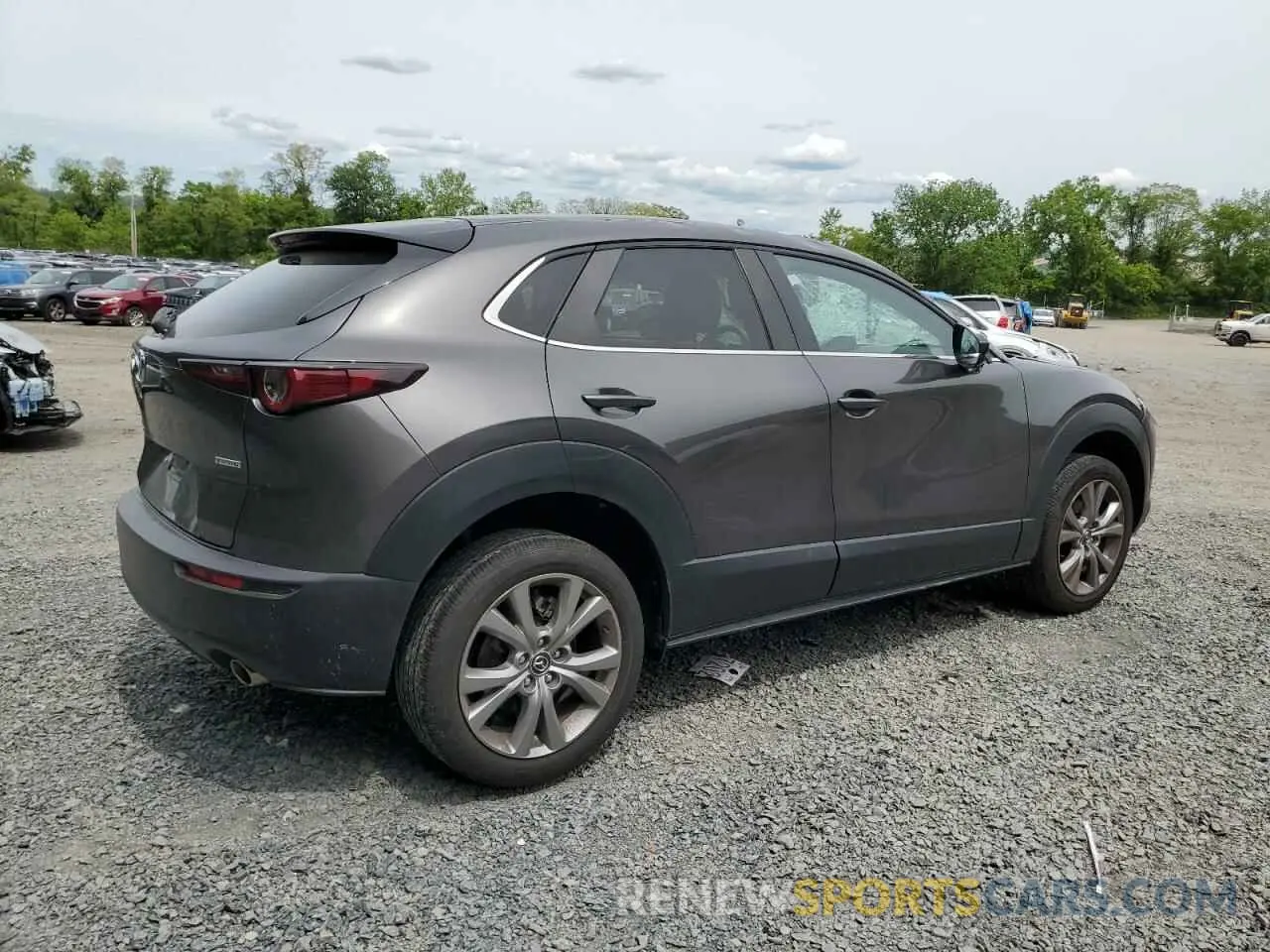 3 fotografías del automóvil dañado 3MVDMBCL1MM256818 MAZDA CX30 2021