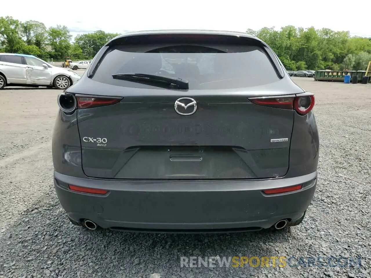 6 fotografías del automóvil dañado 3MVDMBCL1MM256818 MAZDA CX30 2021