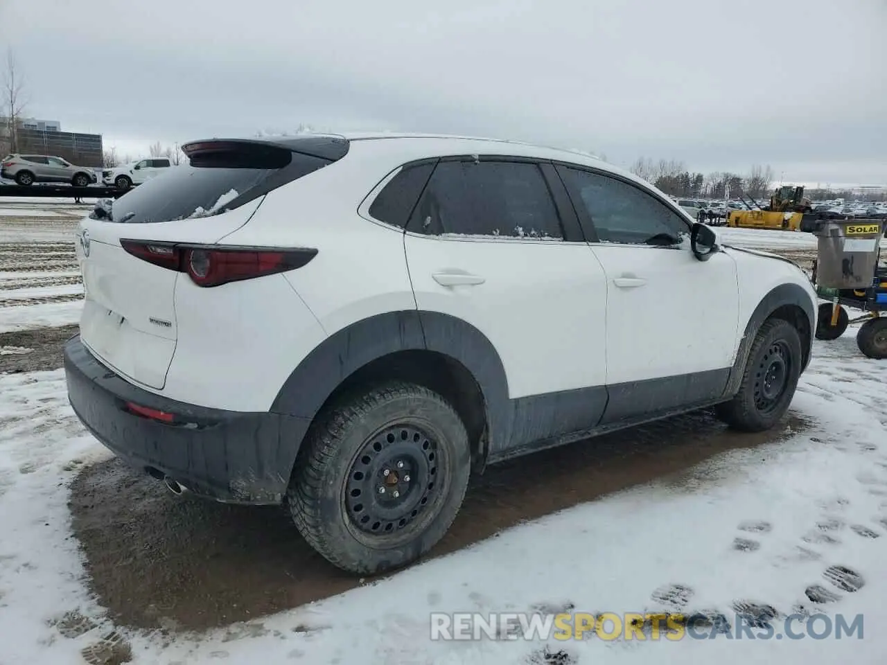 3 fotografías del automóvil dañado 3MVDMBCL2MM244256 MAZDA CX30 2021