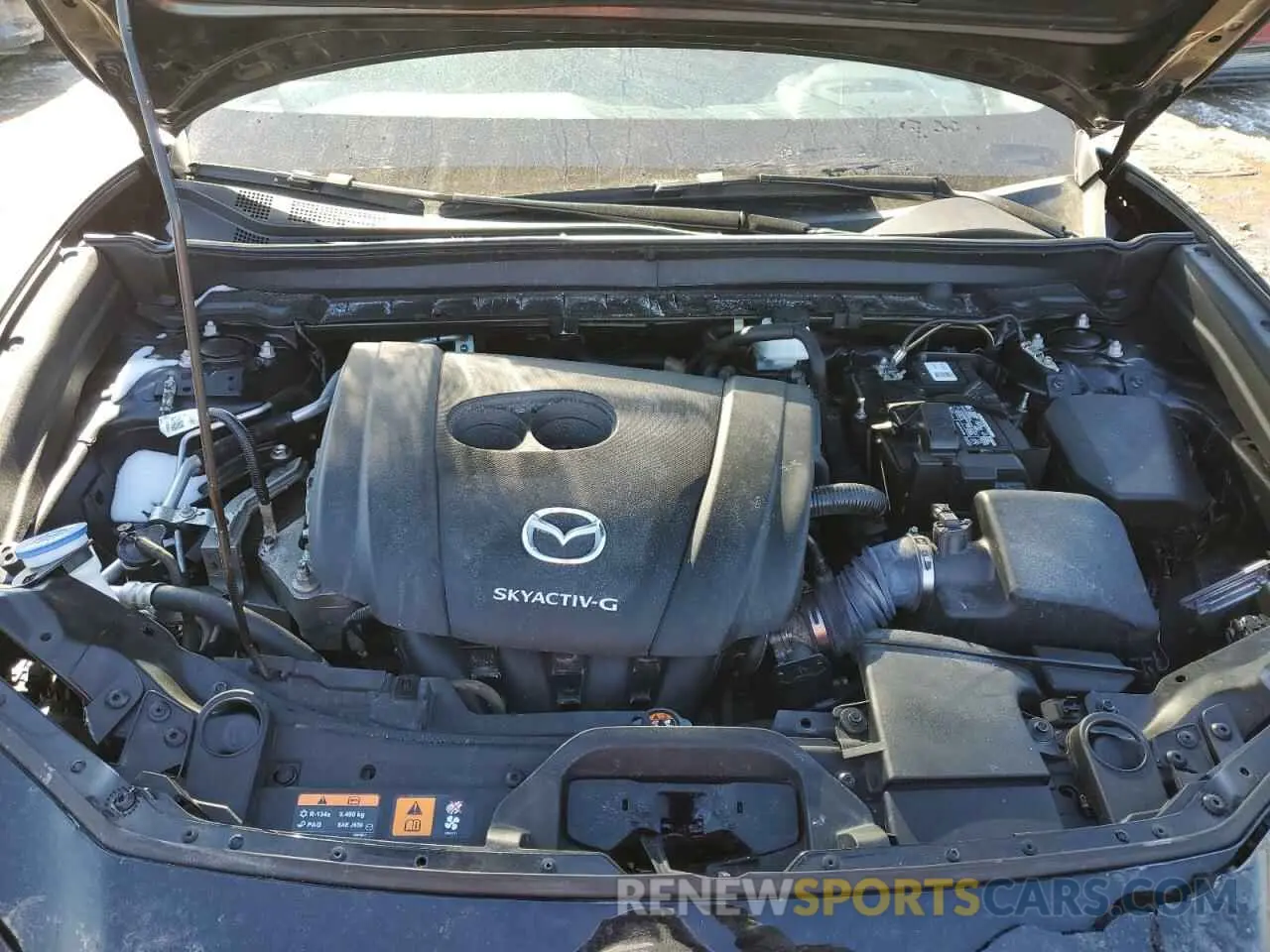 12 fotografías del automóvil dañado 3MVDMBCL9MM210315 MAZDA CX30 2021