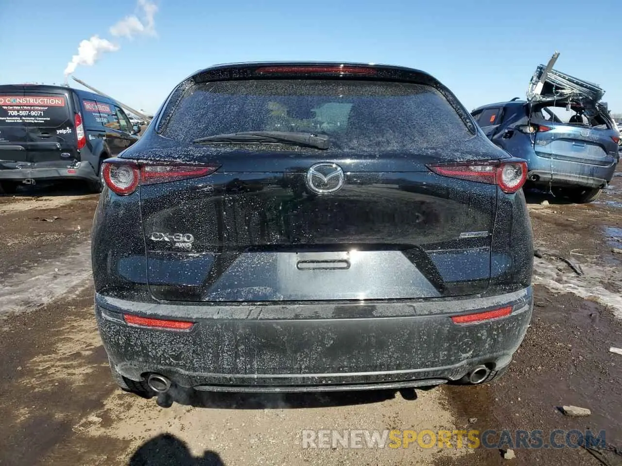 6 fotografías del automóvil dañado 3MVDMBCL9MM210315 MAZDA CX30 2021