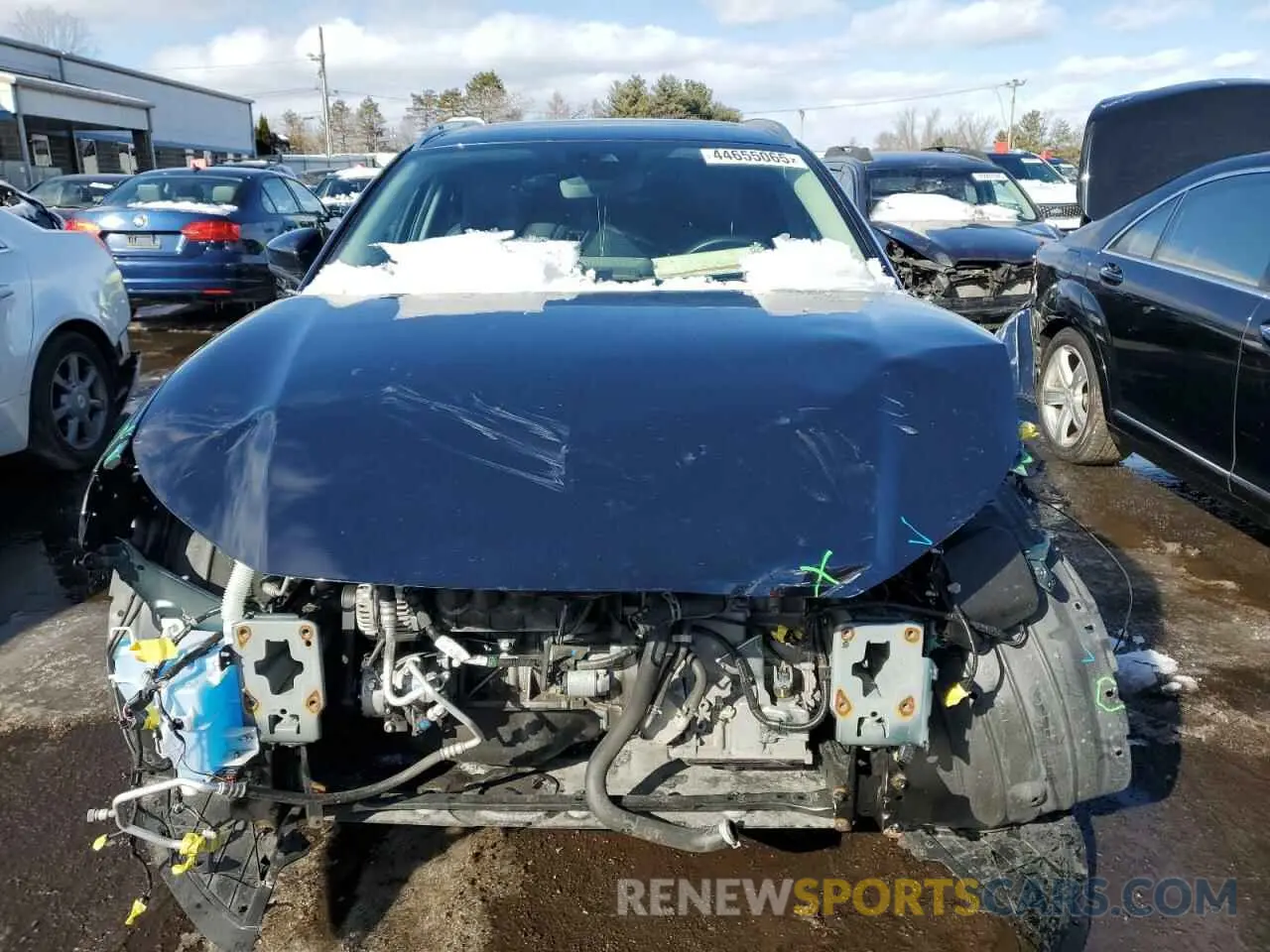 5 fotografías del automóvil dañado 3MVDMBDL1MM316515 MAZDA CX30 2021