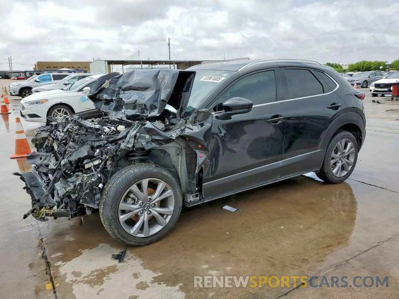 1 fotografías del automóvil dañado 3MVDMBDL5MM305162 MAZDA CX30 2021