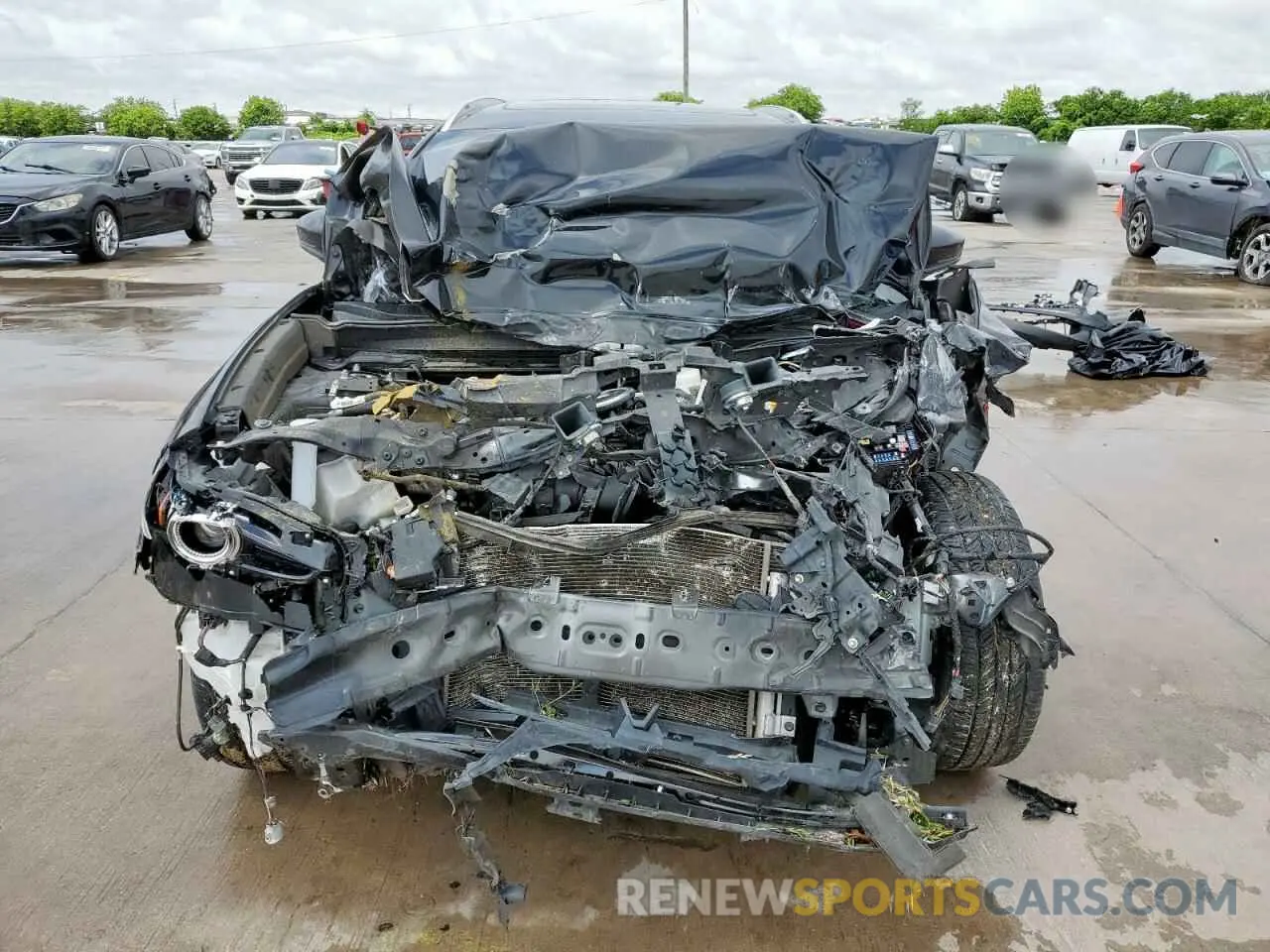 5 fotografías del automóvil dañado 3MVDMBDL5MM305162 MAZDA CX30 2021
