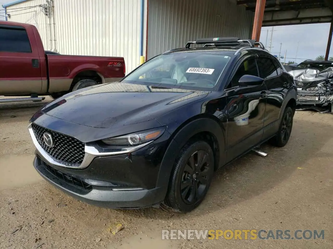 1 fotografías del automóvil dañado 3MVDMBDLXMM305142 MAZDA CX30 2021