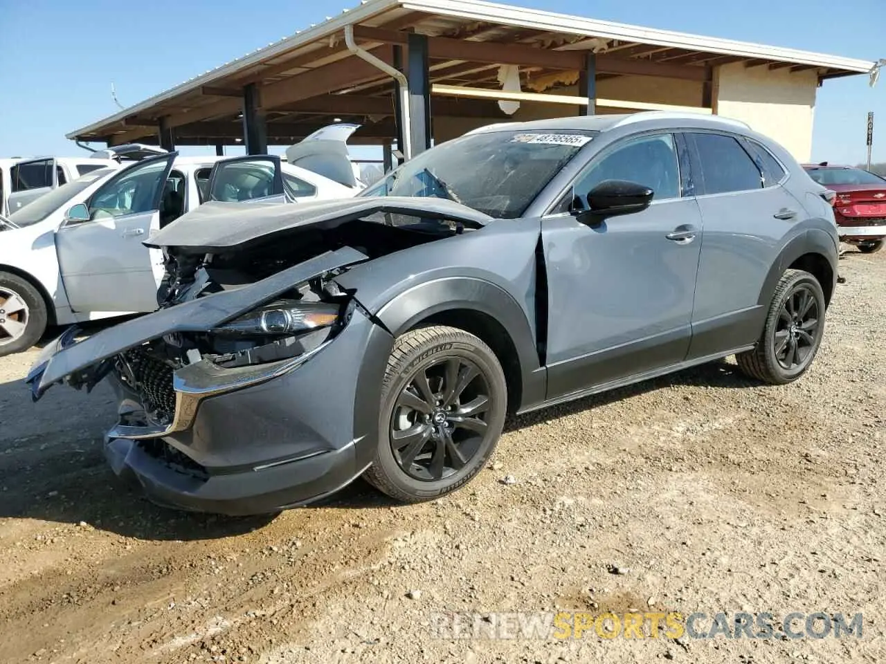 1 fotografías del automóvil dañado 3MVDMBDY3MM262954 MAZDA CX30 2021