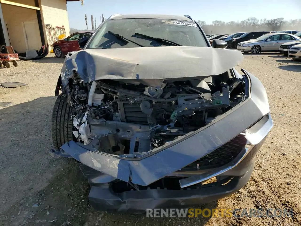 5 fotografías del automóvil dañado 3MVDMBDY3MM262954 MAZDA CX30 2021