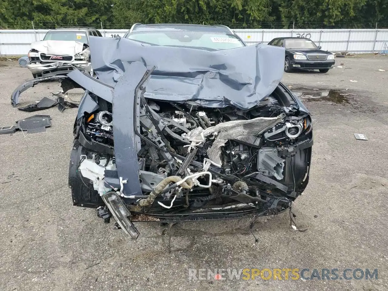 5 fotografías del automóvil dañado 3MVDMBDY4MM240977 MAZDA CX30 2021