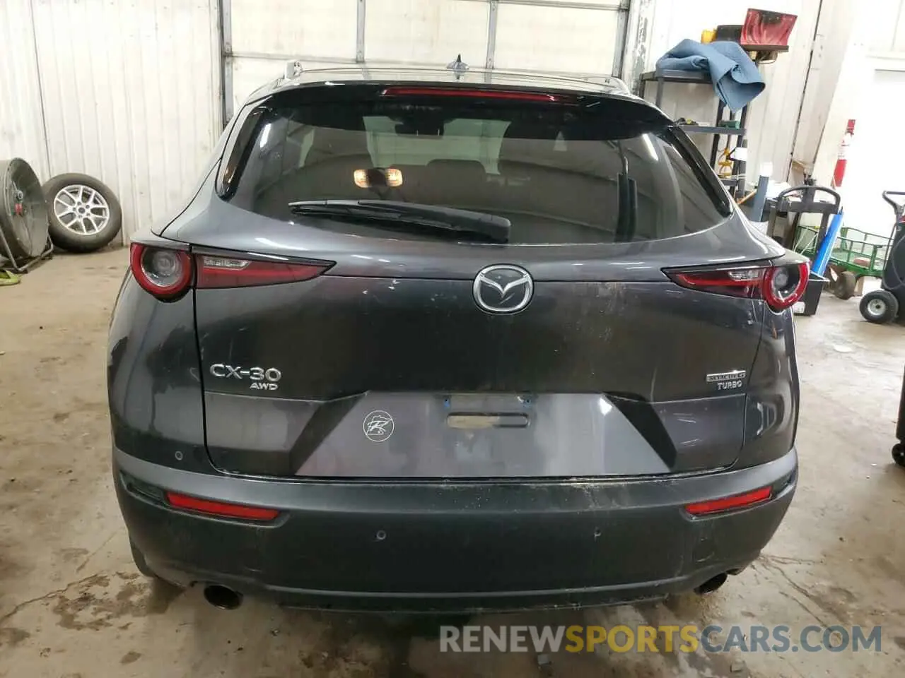 6 fotografías del automóvil dañado 3MVDMBEY8MM230287 MAZDA CX30 2021