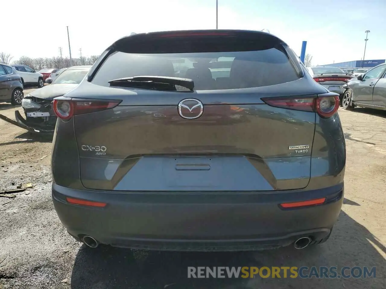 6 fotografías del automóvil dañado 3MVDMBAY8NM438421 MAZDA CX30 2022