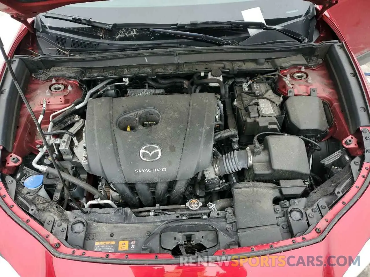 14 fotografías del automóvil dañado 3MVDMBBL2NM440670 MAZDA CX30 2022