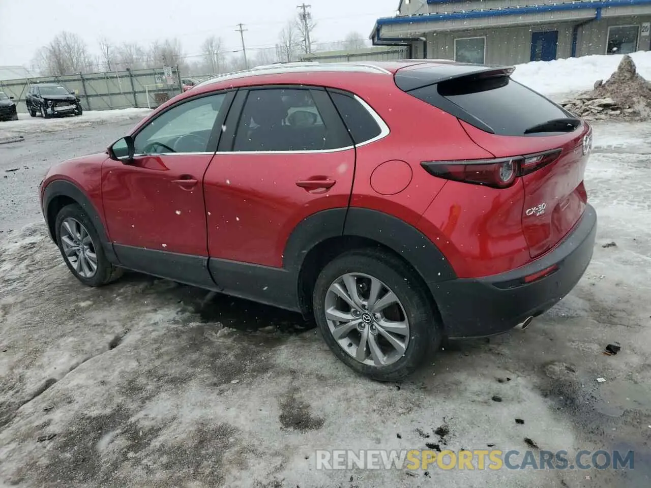 2 fotografías del automóvil dañado 3MVDMBBL2NM440670 MAZDA CX30 2022