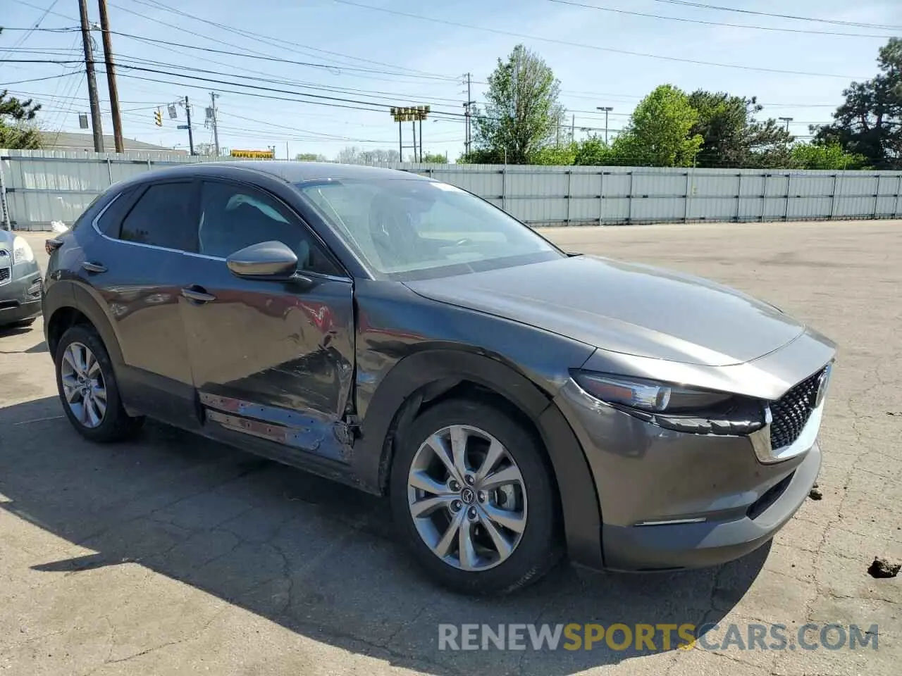 4 fotografías del automóvil dañado 3MVDMBBL3NM456361 MAZDA CX30 2022