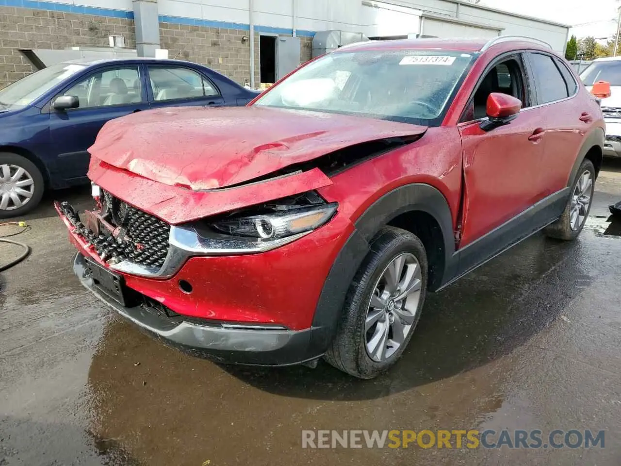 1 fotografías del automóvil dañado 3MVDMBBL4NM418556 MAZDA CX30 2022