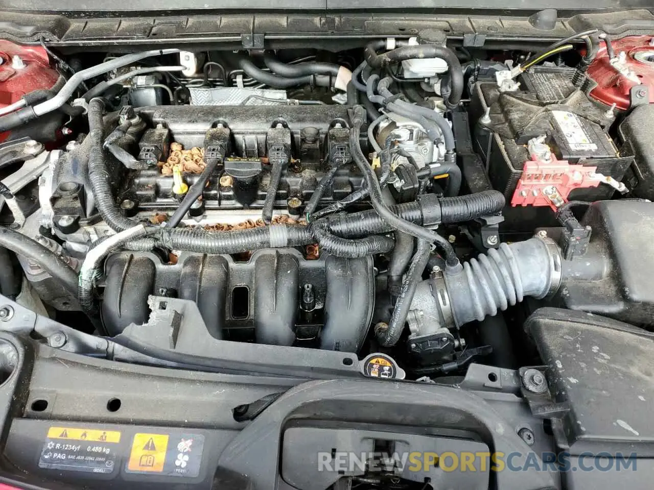 11 fotografías del automóvil dañado 3MVDMBBL4NM418556 MAZDA CX30 2022