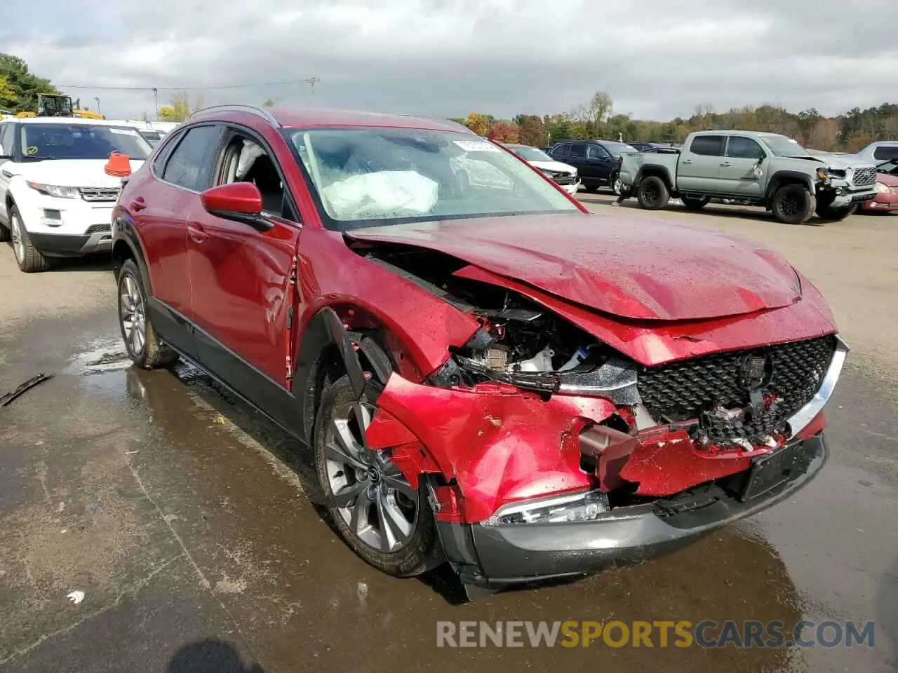 4 fotografías del automóvil dañado 3MVDMBBL4NM418556 MAZDA CX30 2022