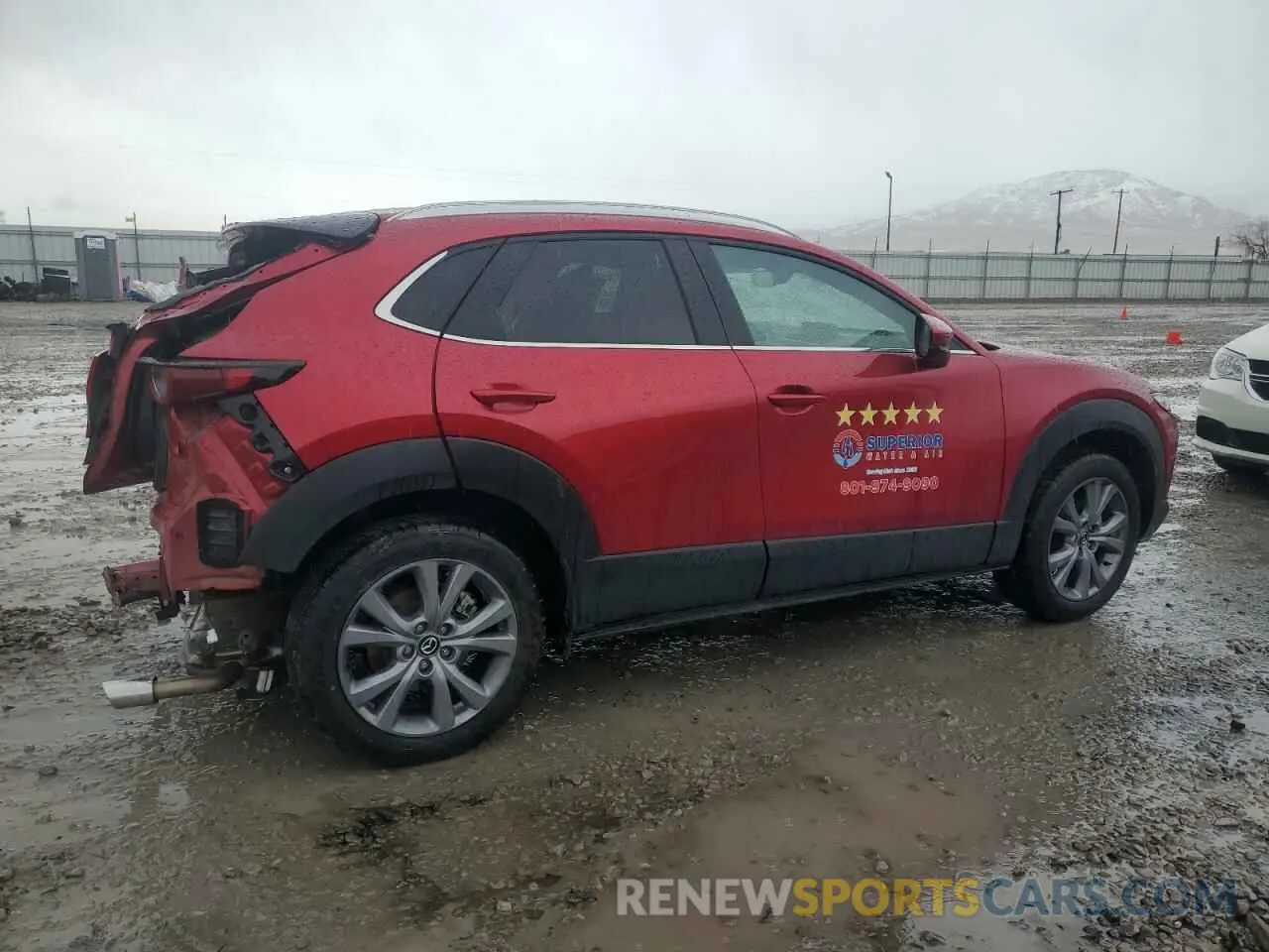 3 fotografías del automóvil dañado 3MVDMBBL7NM457612 MAZDA CX30 2022