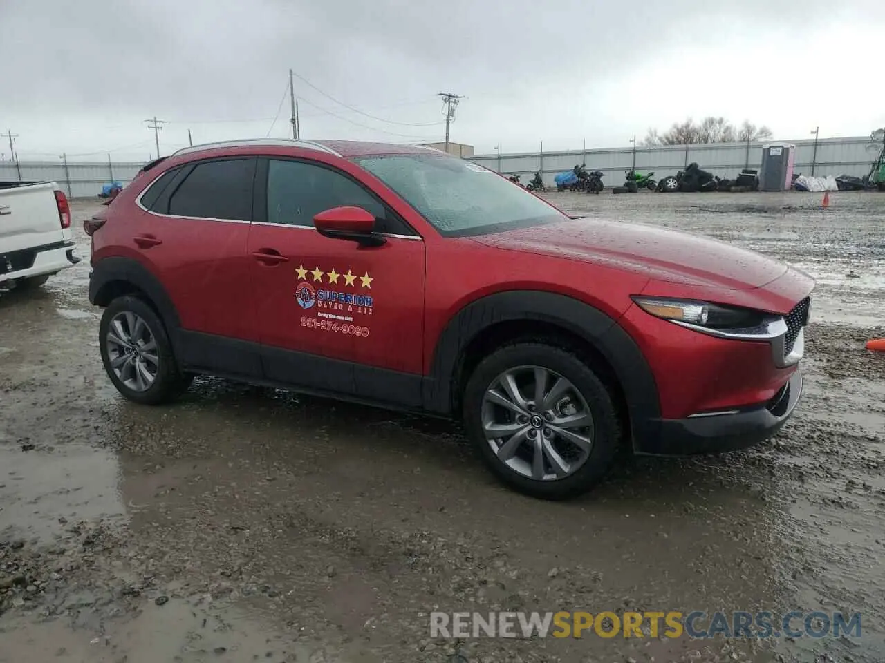 4 fotografías del automóvil dañado 3MVDMBBL7NM457612 MAZDA CX30 2022