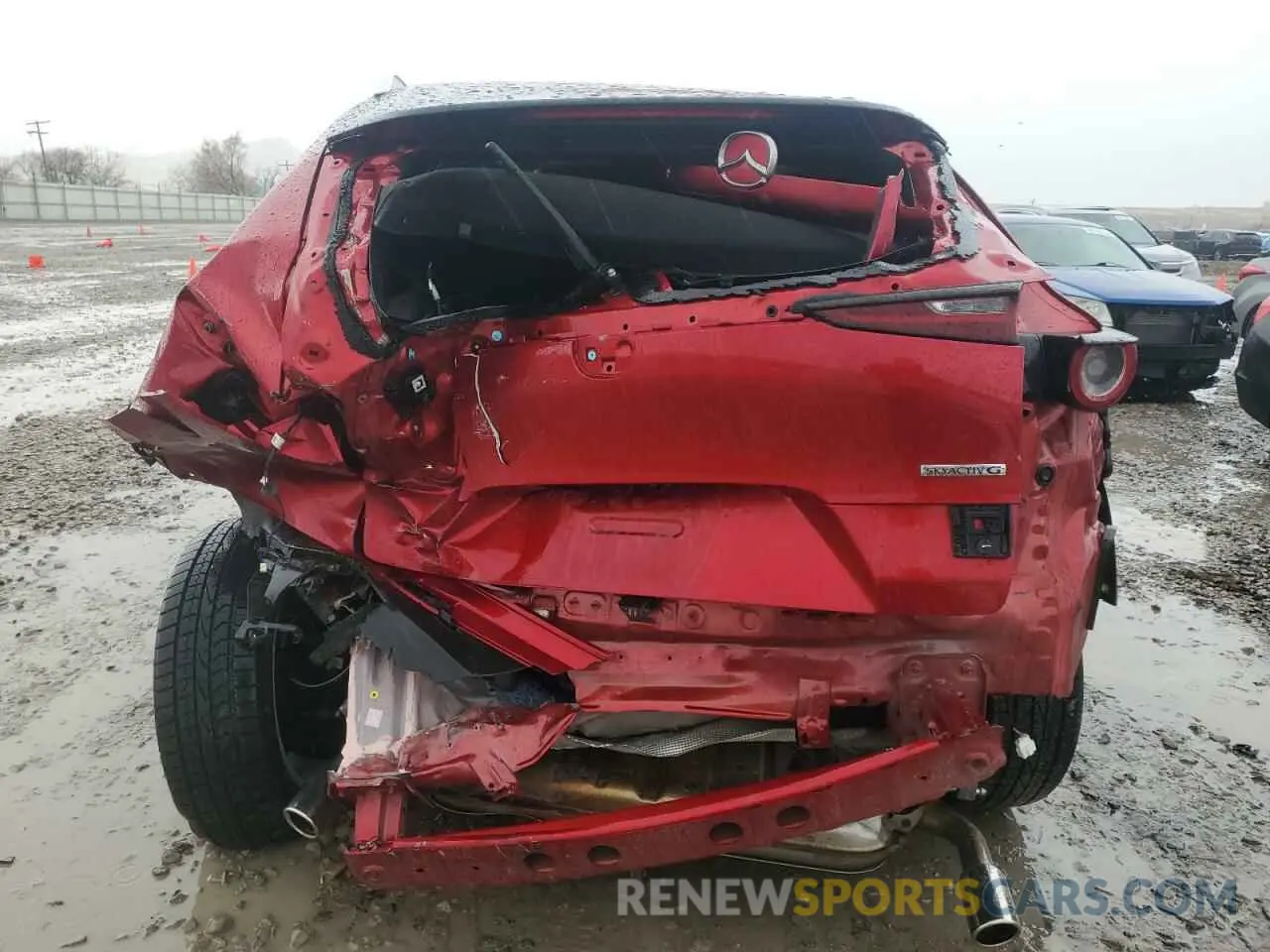 6 fotografías del automóvil dañado 3MVDMBBL7NM457612 MAZDA CX30 2022