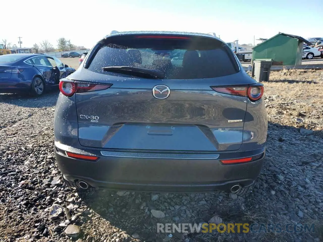 6 fotografías del automóvil dañado 3MVDMBCL1NM447155 MAZDA CX30 2022