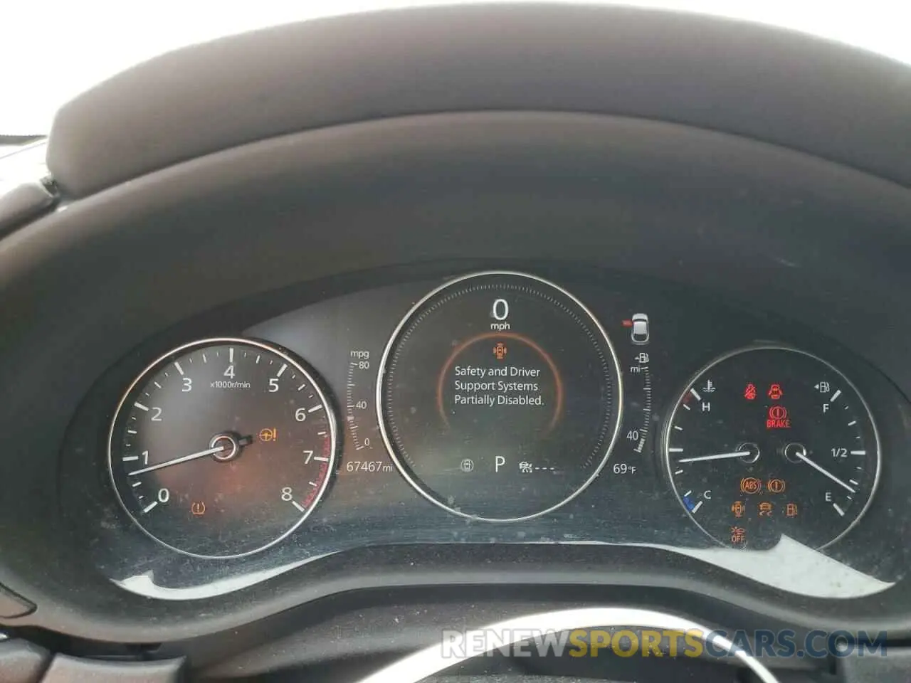 9 fotografías del automóvil dañado 3MVDMBCL2NM440795 MAZDA CX30 2022