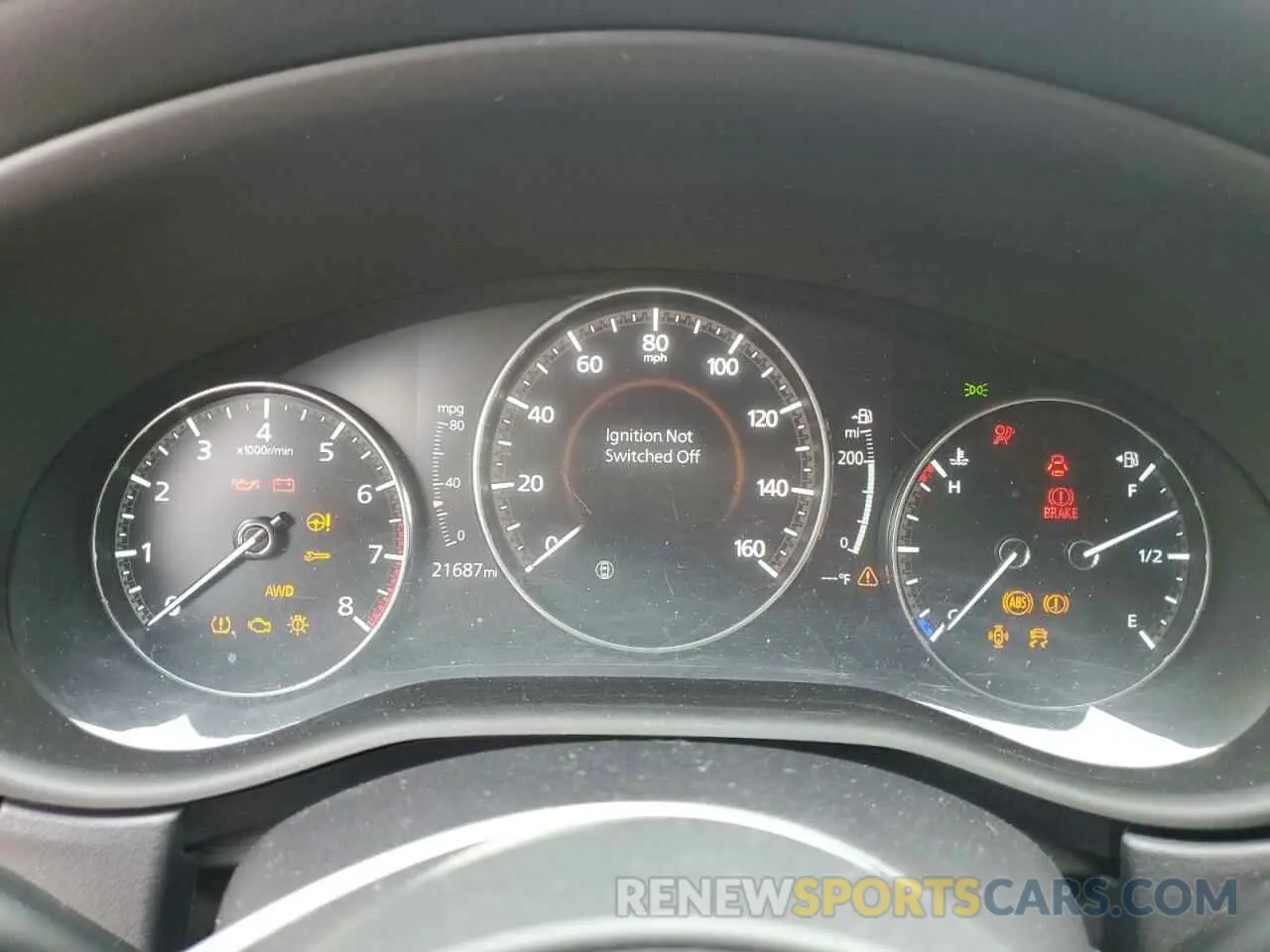9 fotografías del automóvil dañado 3MVDMBCL4NM450891 MAZDA CX30 2022
