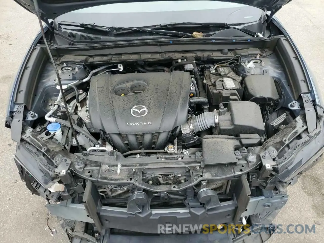 12 fotografías del automóvil dañado 3MVDMBCL6NM411302 MAZDA CX30 2022
