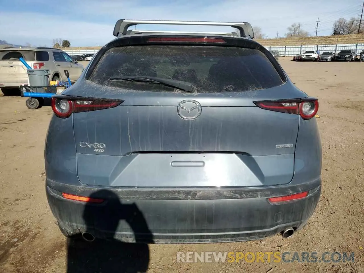 6 fotografías del automóvil dañado 3MVDMBCL7NM413124 MAZDA CX30 2022