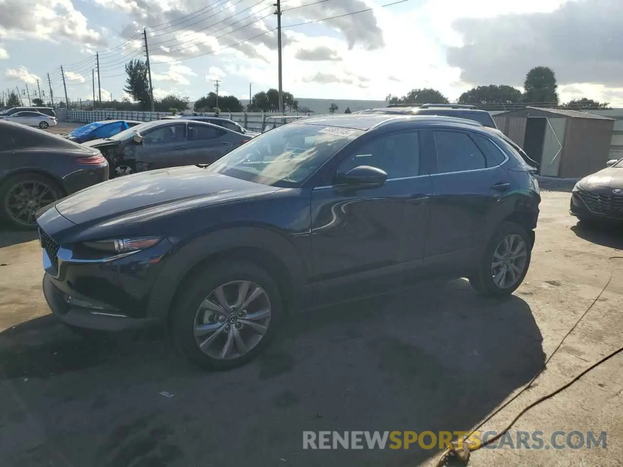 1 fotografías del automóvil dañado 3MVDMBDL6NM403456 MAZDA CX30 2022