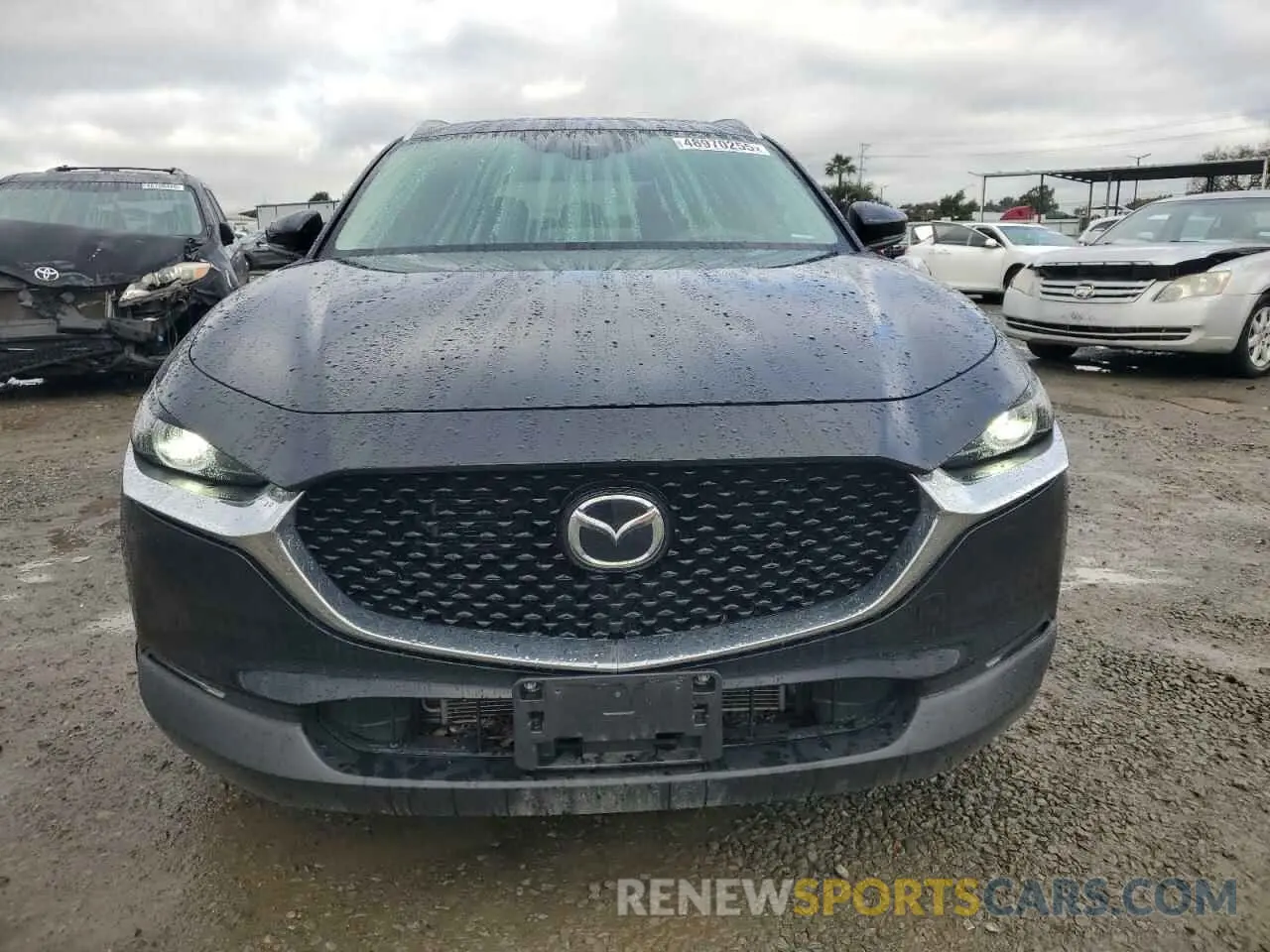 5 fotografías del automóvil dañado 3MVDMBDL7NM443738 MAZDA CX30 2022