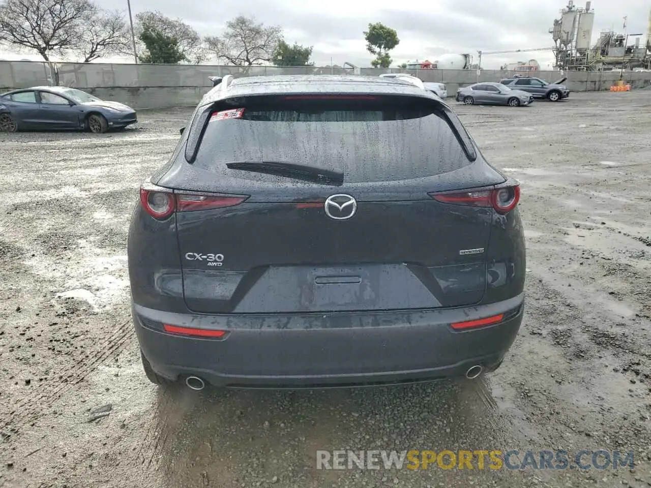 6 fotografías del automóvil dañado 3MVDMBDL7NM443738 MAZDA CX30 2022