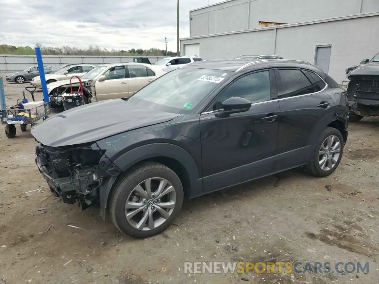 1 fotografías del automóvil dañado 3MVDMBDL8NM448897 MAZDA CX30 2022