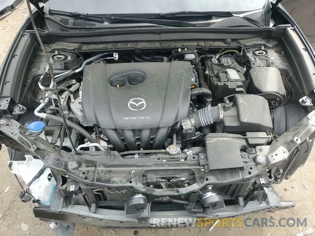 12 fotografías del automóvil dañado 3MVDMBDL8NM448897 MAZDA CX30 2022