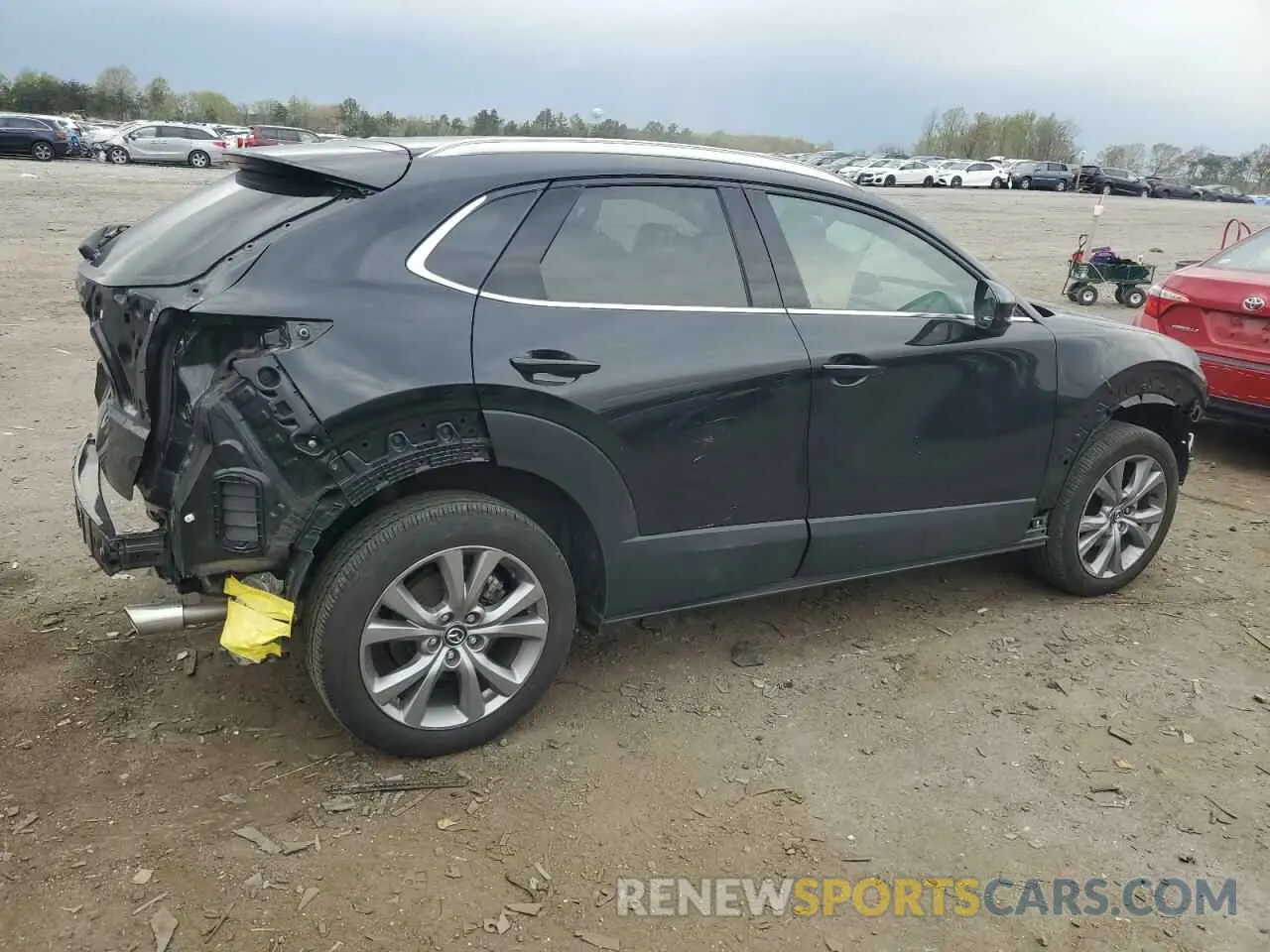 3 fotografías del automóvil dañado 3MVDMBDL8NM448897 MAZDA CX30 2022