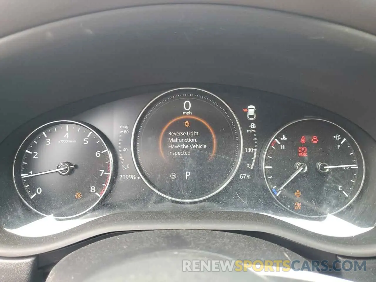 9 fotografías del automóvil dañado 3MVDMBDL8NM448897 MAZDA CX30 2022