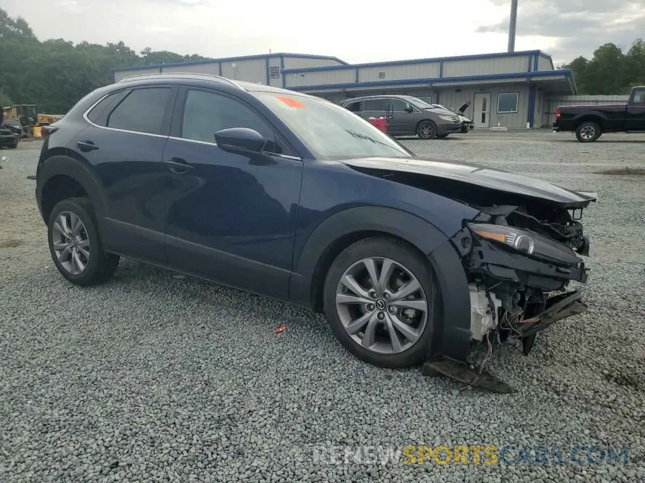 4 fotografías del automóvil dañado 3MVDMBDLXNM416419 MAZDA CX30 2022
