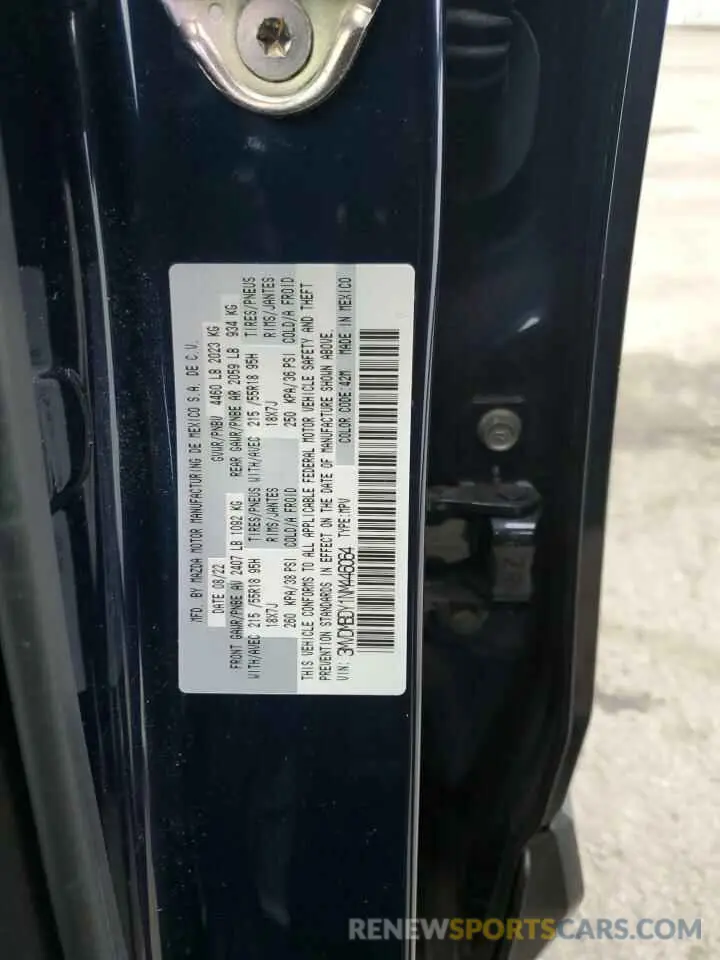 13 fotografías del automóvil dañado 3MVDMBDY1NM446064 MAZDA CX30 2022