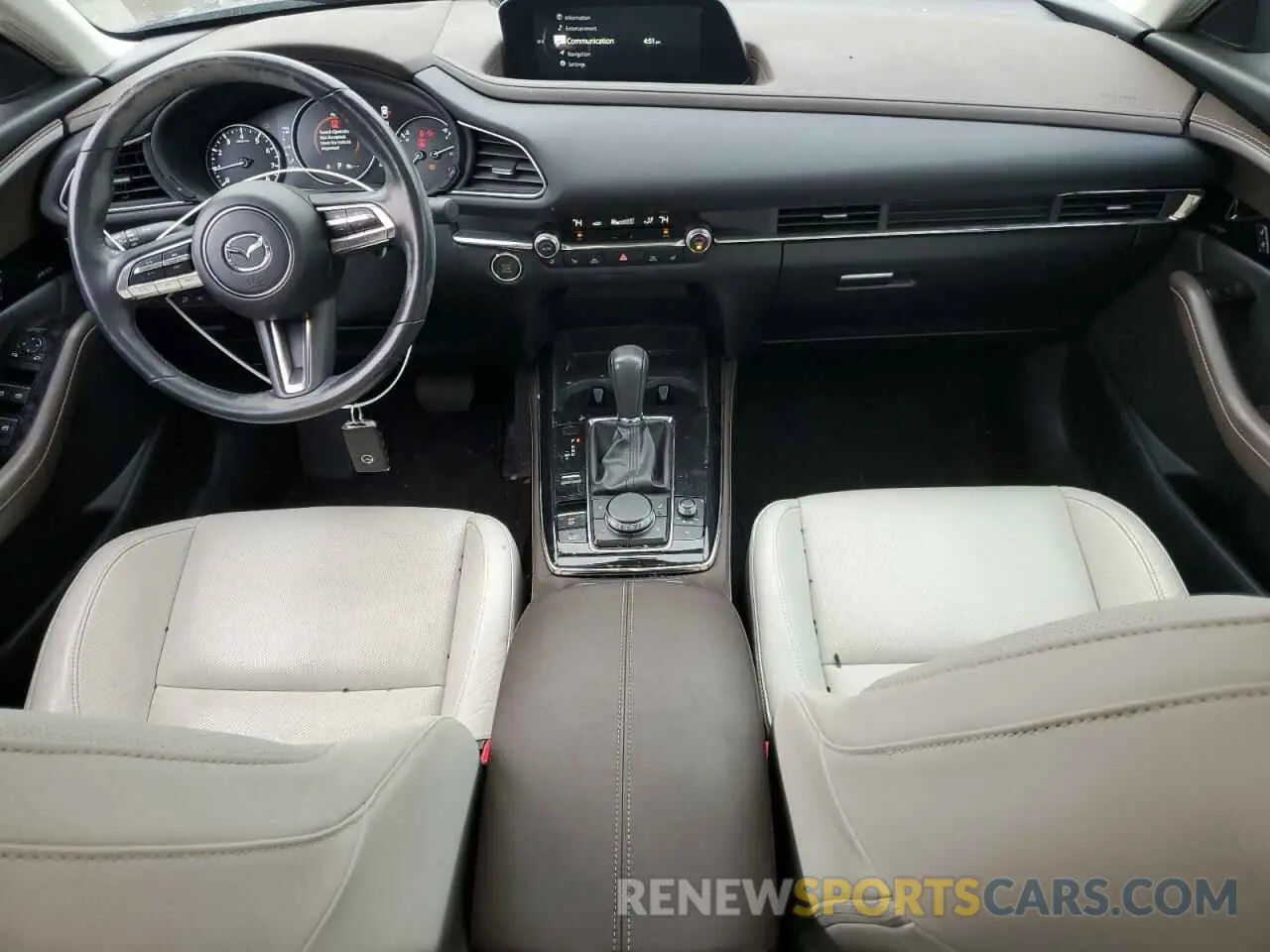 8 fotografías del automóvil dañado 3MVDMBDY1NM446064 MAZDA CX30 2022